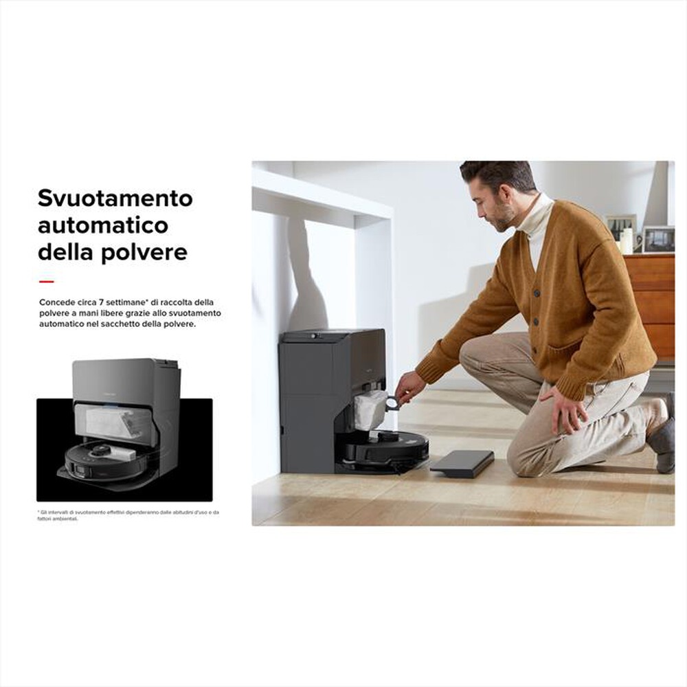 Immagine del prodotto ROBOROCK - Aspirapolvere robot S8 MAXV ULTRA-Black