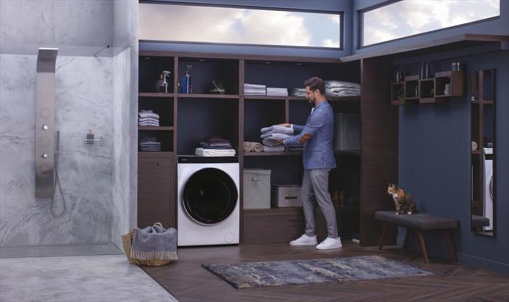 "HAIER - Lavasciuga HWD100-B1499U1N/I 10/6 Kg Classe A-Bianco"