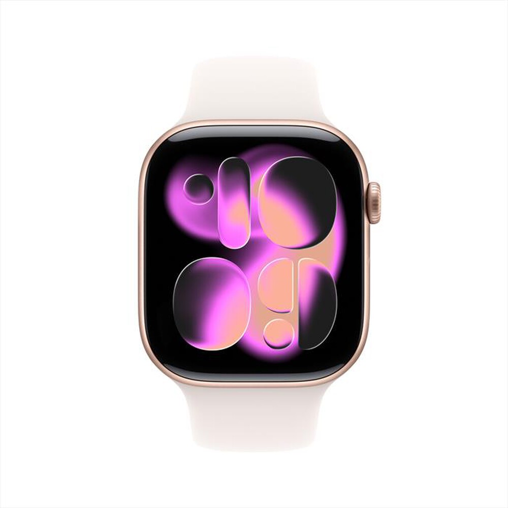 Immagine del prodotto APPLE - Watch Series 11 GPS 46mm Alluminio-Oro Rosa - Band Rosa Fard M/L