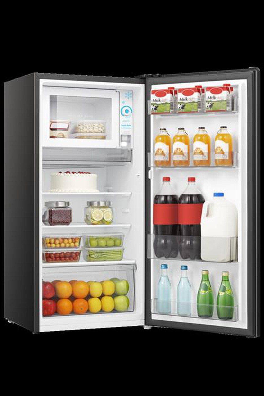 "HISENSE - Frigorifero 1 porta RR198D4ABE Classe E 151 lt-Nero"
