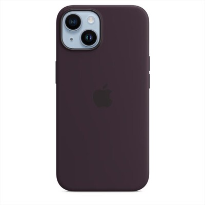 APPLE - Custodia Magsafe in silicone per iPhone 14-Viola sambuco