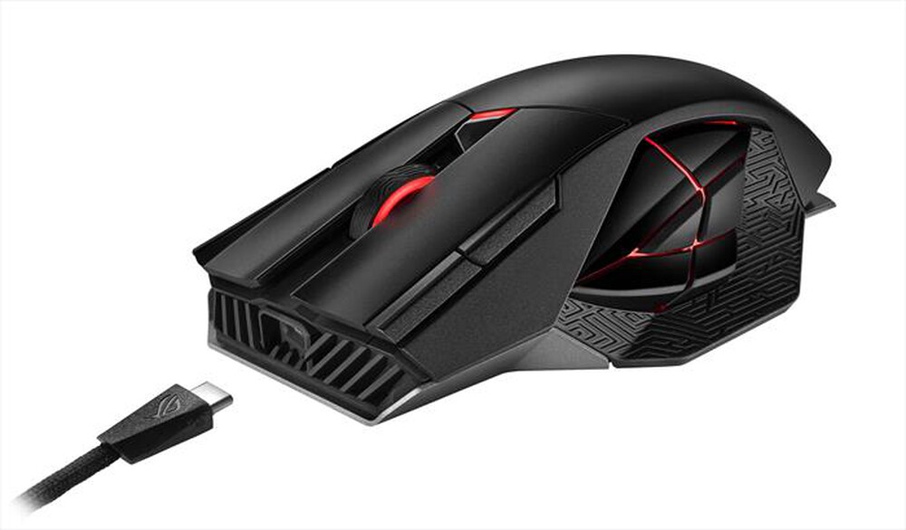 Immagine del prodotto ASUS - Mouse gaming ROG SPATHA X-Nero