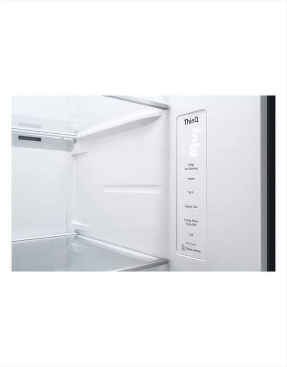 "LG - Frigorifero side by side GSGV80EPLL InstaView - E-Black"