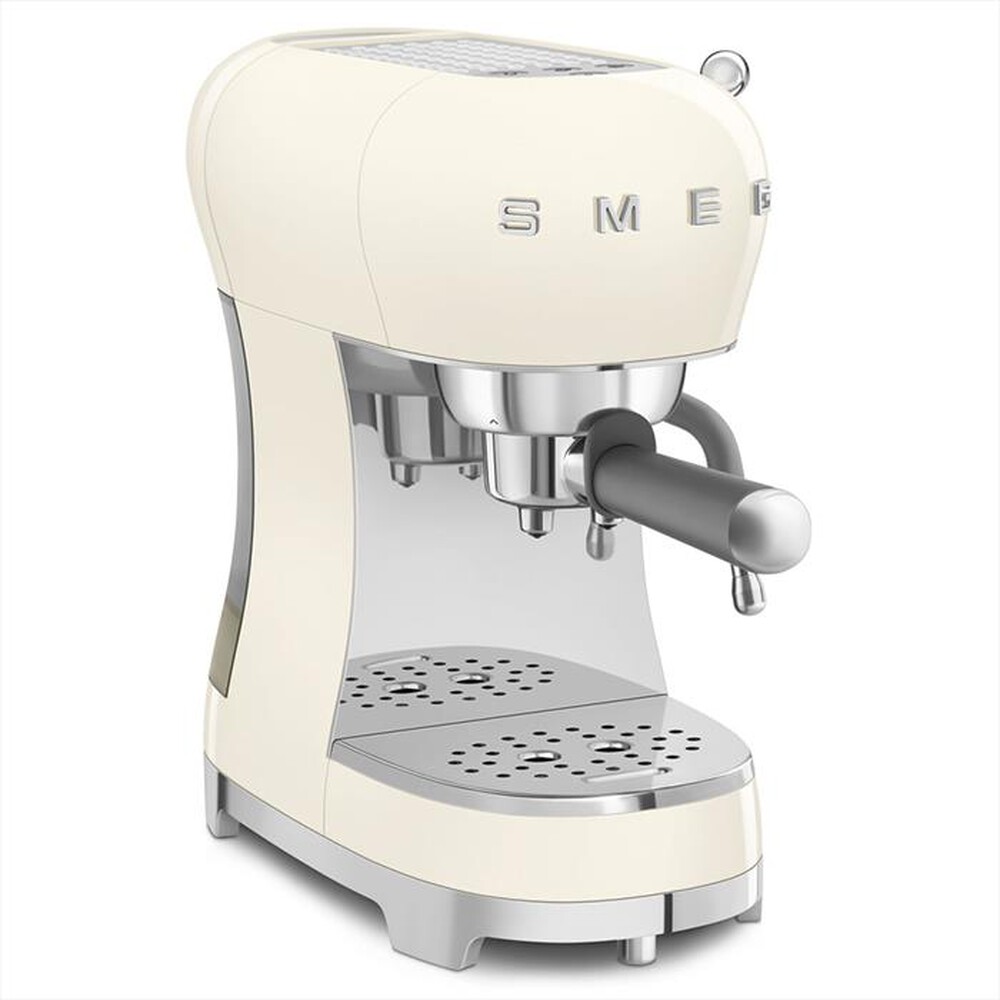 "SMEG - Macchina da Caffè Espresso 50's Style ECF02CREU-Panna"