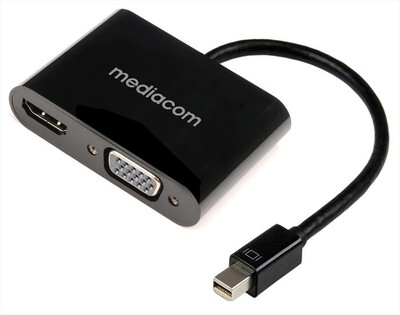 MEDIACOM - Mini Display Port to HDMI e VGA - 
