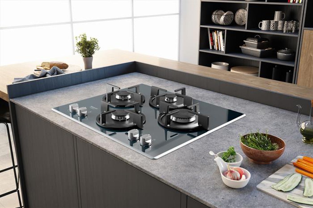 "HOTPOINT ARISTON - Piano cottura a gas HAGD 61S/ICE 4 fuochi 59,6cm"