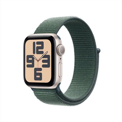 APPLE - Watch SE GPS 40mm Cassa Alluminio-Galassia - Sport Loop Verde