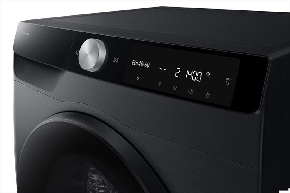 "SAMSUNG - Lavasciuga WD90DG6G94BBU3 9/5KG Classe A-nera con oblò e display nero"