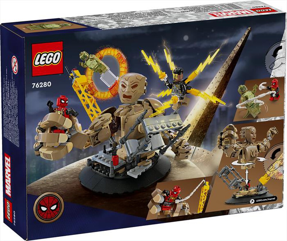 Immagine del prodotto LEGO - Spider-Man vs. Uomo sabbia: Battaglia finale 76280