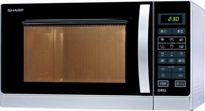 SHARP - R-742INW-Silver / lucide