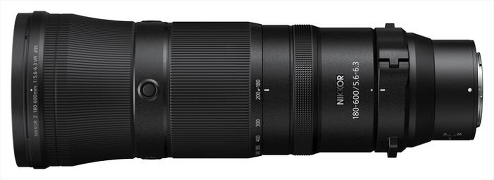 "NIKON - Obiettivo NIKKOR Z 180-600MM F/5.6-6.3 VR-Black"