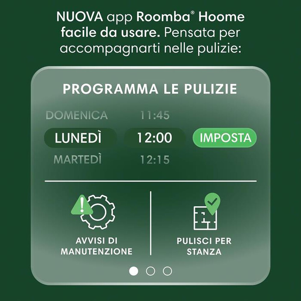 "iROBOT - Aspirapolvere robot Roomba 105 auto empty"
