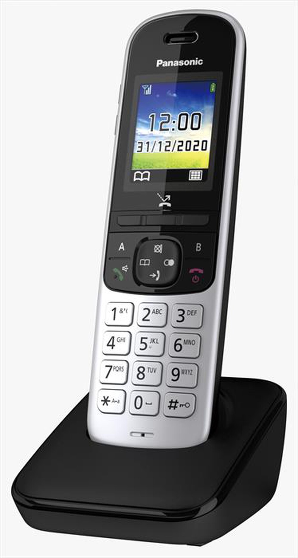 "PANASONIC - KX-TGH710JTS-NERO/SILVER"