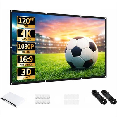 AURZEN - TELO PROIEZIONE 120"-BIANCO