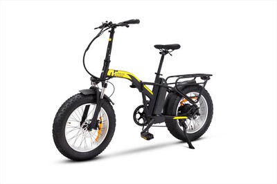 URBAN PRIME - Fat bike MADCAT-GIALLO/NERO