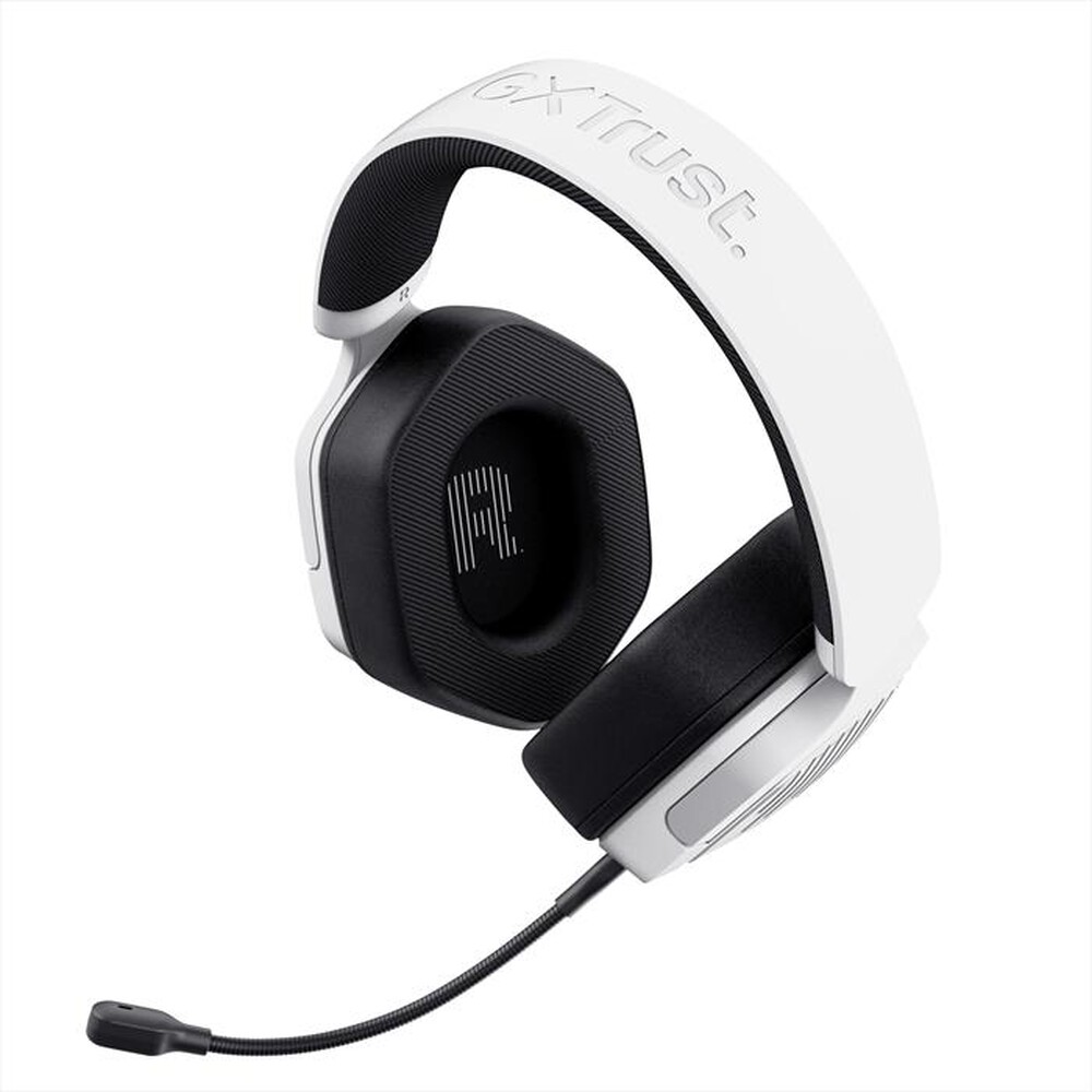 "TRUST - Cuffie gaming multipiattaforma GXT492W CARUS-WHITE"