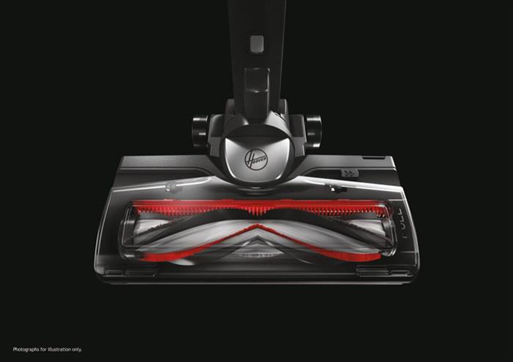 "HOOVER - Aspirapolvere ricaricabile HF322TH 011-Titanio"