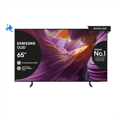 SAMSUNG - Smart TV OLED UHD 4K 65" QE65S85FAEXZT-Graphite Black