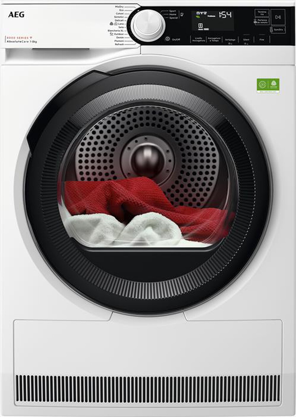 Immagine del prodotto AEG - Asciugatrice TR8BGH38YA 8Kg Classe A-Bianco