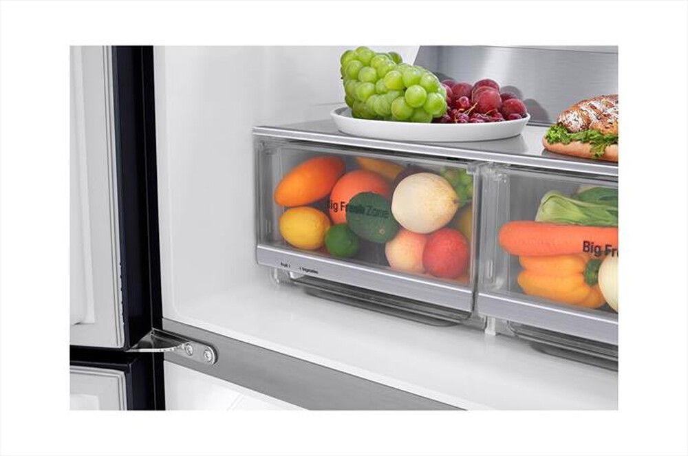 "LG - Frigorifero Multidoor GMQ844MC5E Classe E 530lt-Black"