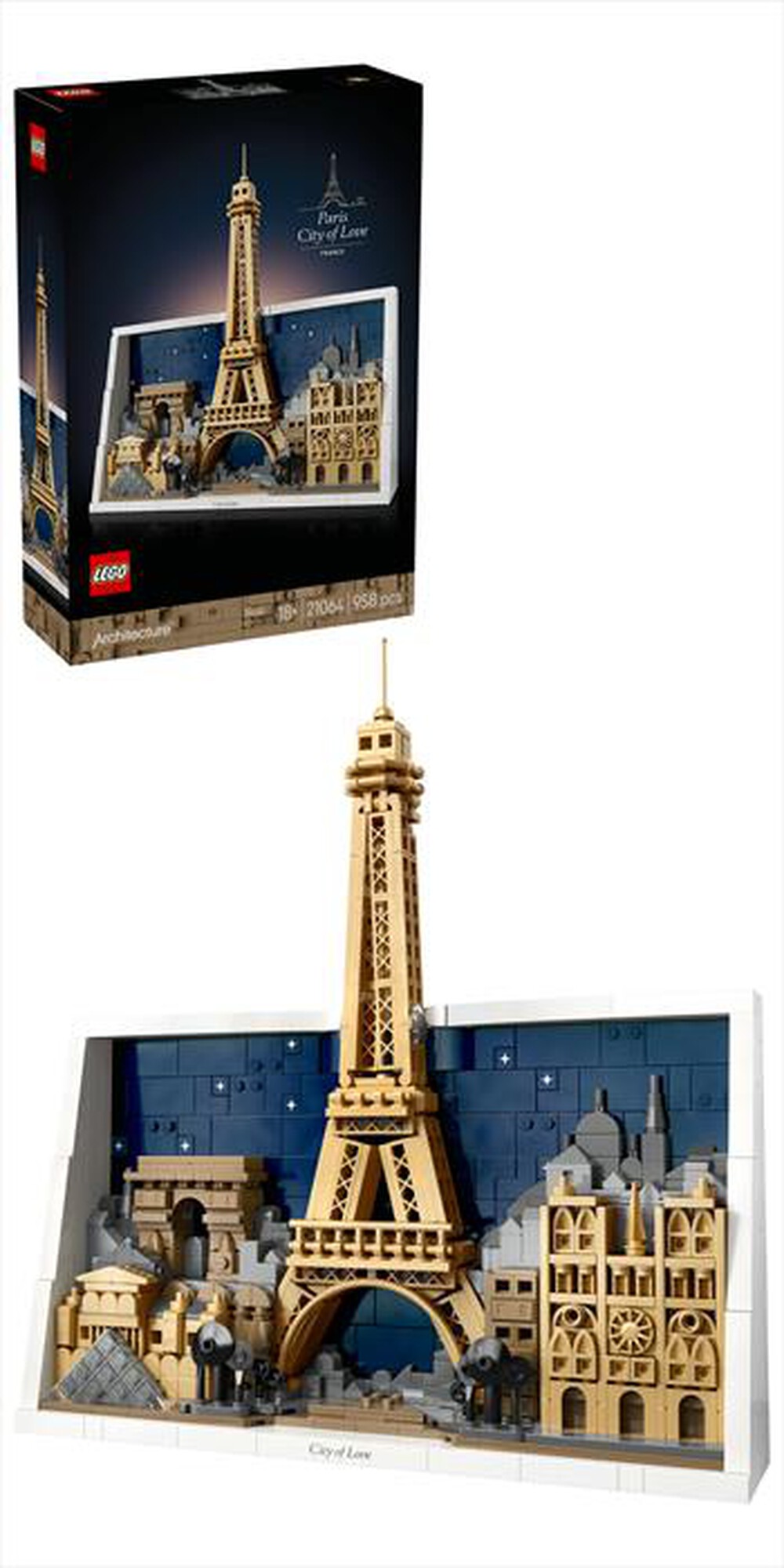 Immagine del prodotto LEGO - ARCHITECTURE Parigi &ndash; La citt&agrave; dell&rsquo;amore - 21064
