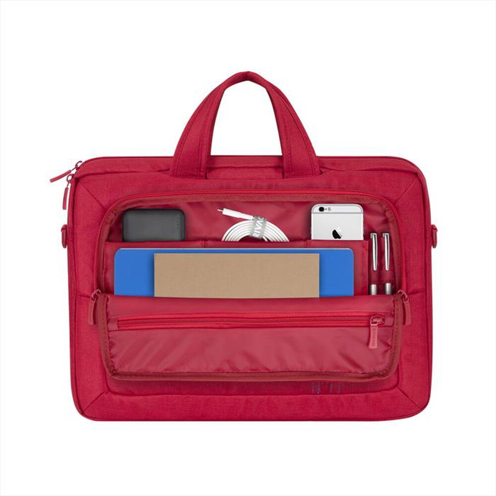 "RIVACASE - 7530 BORSA CON TRACOLLA PER NOTEBOOK DA 15,6\"-Rosso"