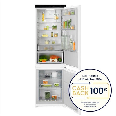 ELECTROLUX - Frigorifero combinato ENA7CD18S Classe D 249lt-Bianco