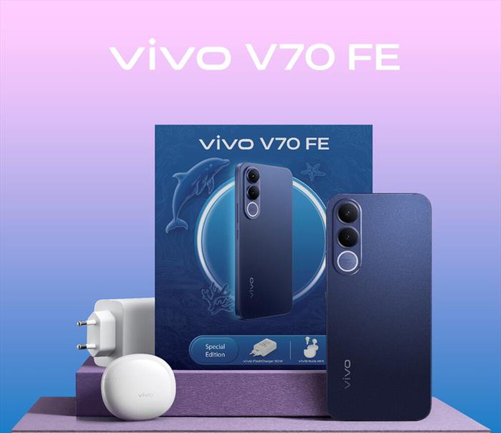 Immagine del prodotto VIVO MOBILE - Smartphone V70 FE 8+512 SPECIAL PACK-Ocean Blue
