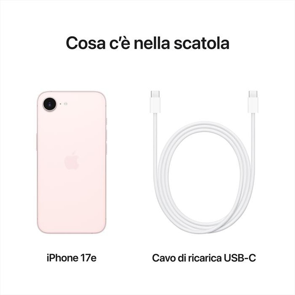 Immagine del prodotto APPLE - iPhone 17e 512GB-Rosa Chiaro