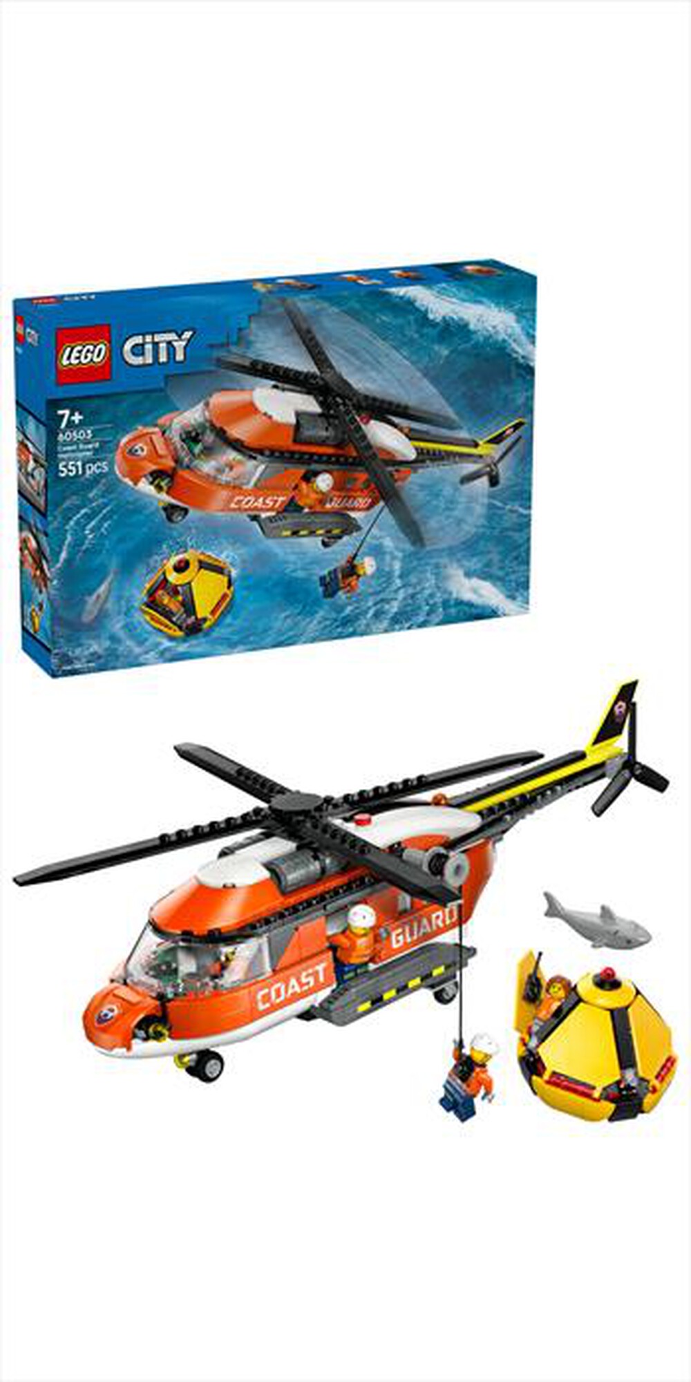 Immagine del prodotto LEGO - CITY Elicottero della Guardia Costiera - 60503