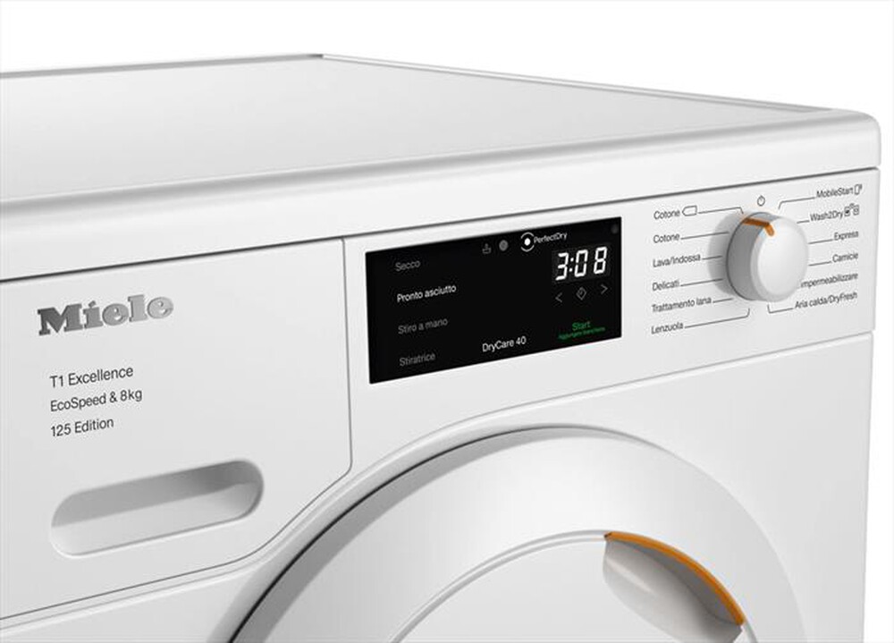 "MIELE - Asciugatrice TEC665 WP 125 EDITION 8 Kg A+++-Bianco"