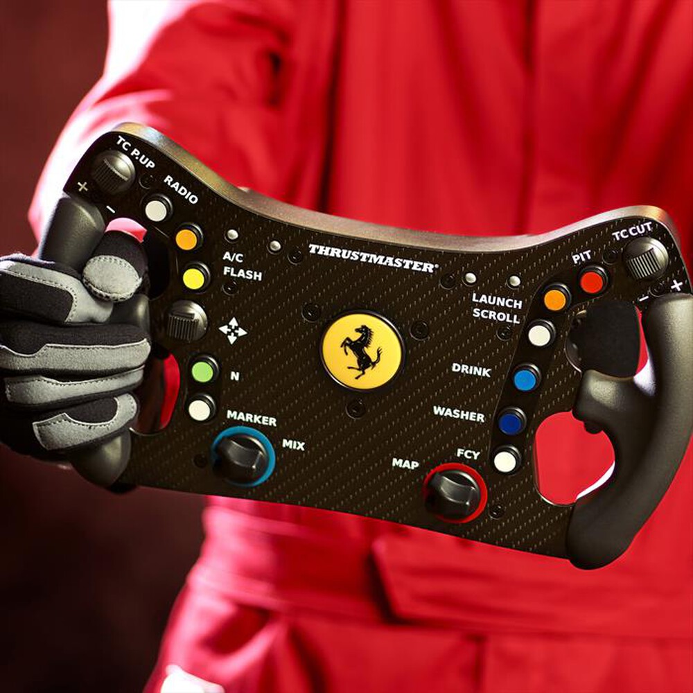 Immagine del prodotto THRUSTMASTER - Replica del volante FERRARI 488 GT3 WHEEL ADD-ON-Nero