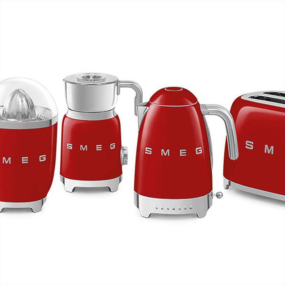 "SMEG - Bollitore a più Temperature 50's Style – KLF04RDEU-ROSSO"