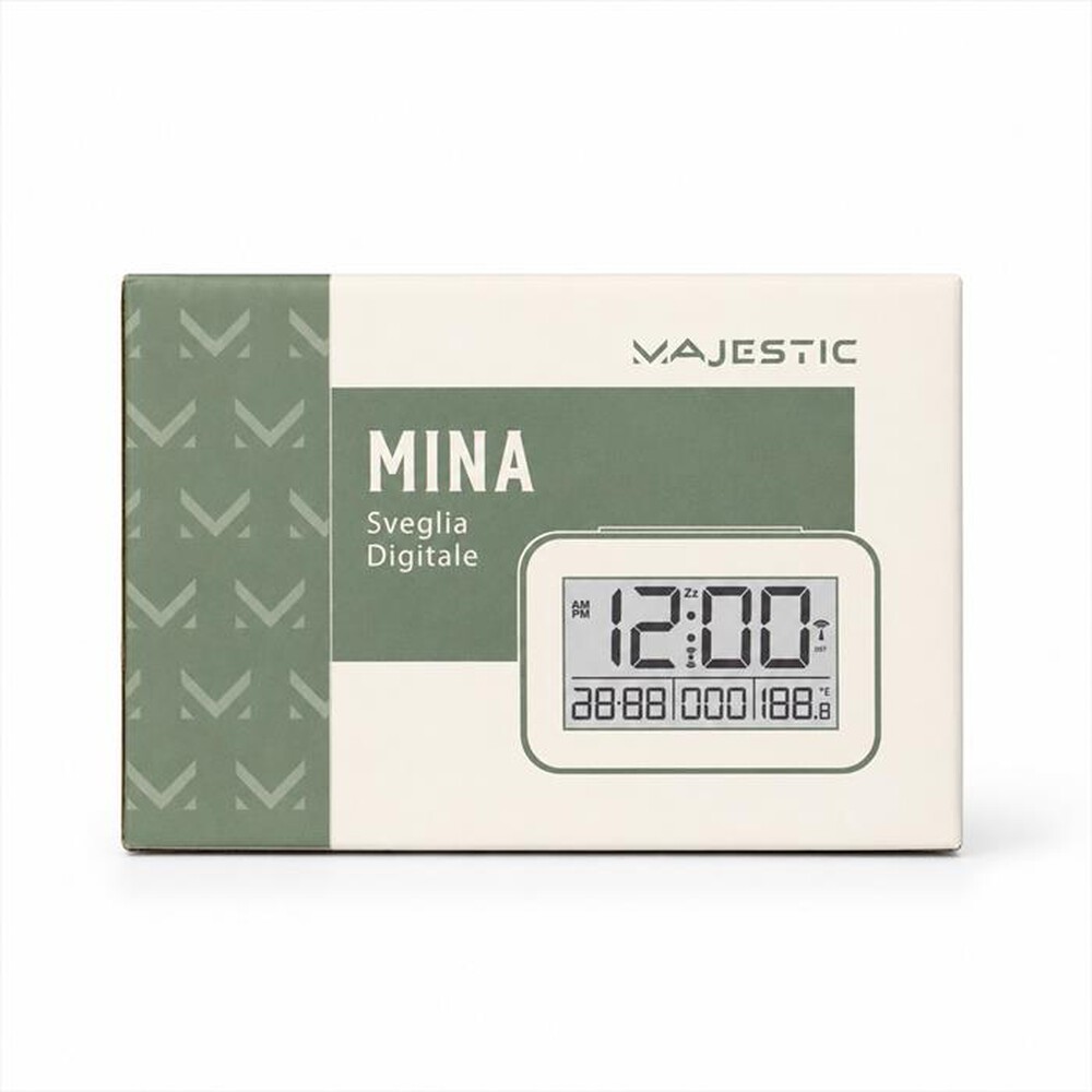 Immagine del prodotto MAJESTIC - Sveglia digitale con allarme MINA SG-Verde Menta
