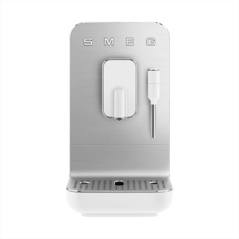 "SMEG - Macchina Caffè Automatica 50's Style – BCC02WHMEU-Bianco opaco"
