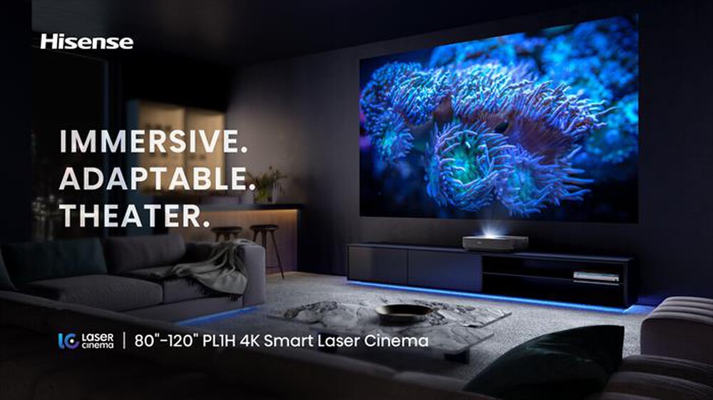 Immagine del prodotto HISENSE - Videoproiettore PL1SE-Black / Grey