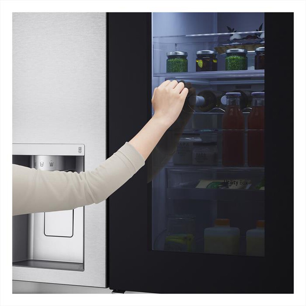 Immagine del prodotto LG - Frigorifero side by side GSXV91MBAF Classe F-Metal Sorbet