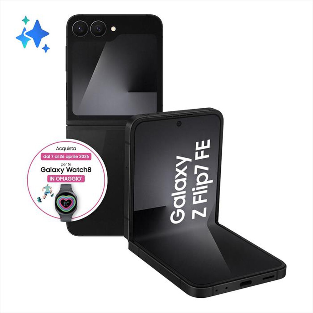 Immagine del prodotto SAMSUNG - Galaxy Z Flip7 FE 8+128GB-Black