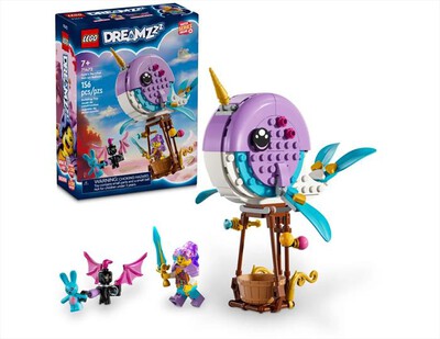 LEGO - DREAMZZZ La Mongolfiera-narvalo di Izzie - 71472-Multicolore