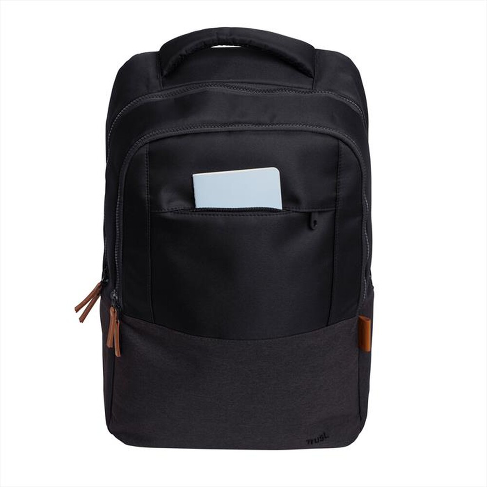 "TRUST - Zaino per laptop fino a 16’’ LISBOA 16\" BACKPACK-Black"