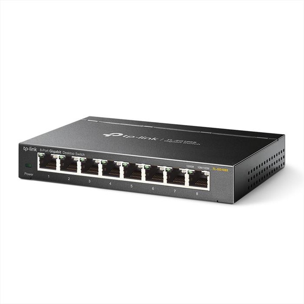 "TP-LINK - TL-SG108S 8-PORT GIGABIT DESKTOP SWITCH"