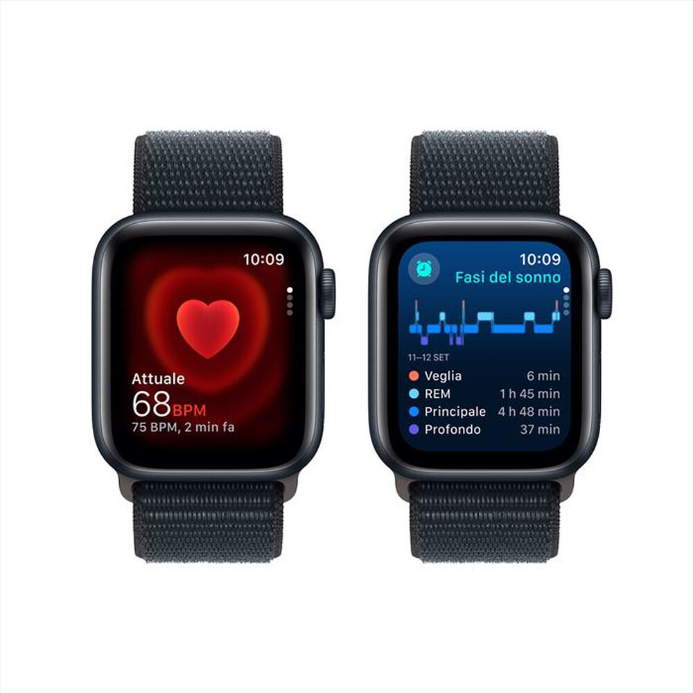"APPLE - Watch SE GPS + Cellular Cassa 40mm-Mezzanotte"