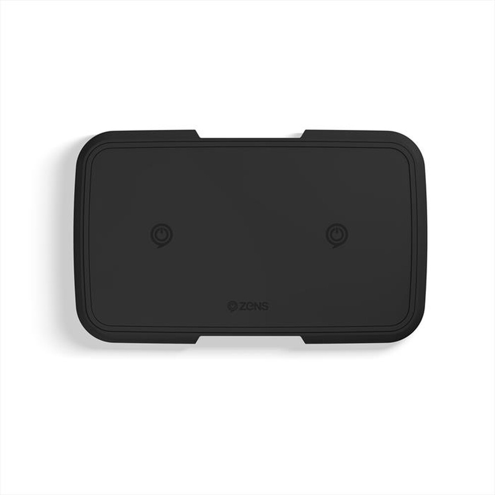 "ZENS - BATTERIA ESTERNA WIRELESS QI DOPPIA 9000 MAH NERO-NERO"