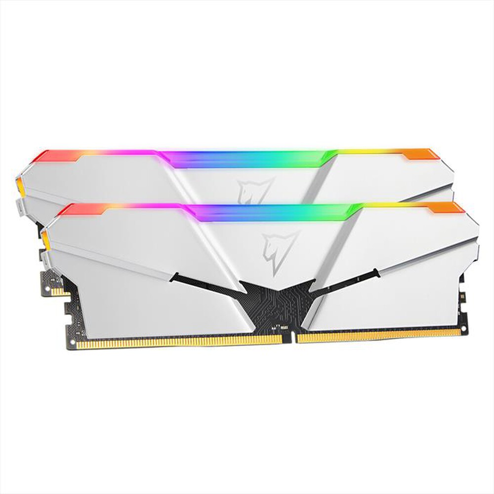 "NETAC - SHADOW RGB DDR4-3600 16GB (8GB X 2) C16 SILVER U-D-GRIGIO"