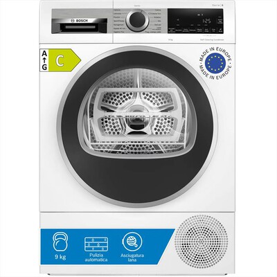 BOSCH - Asciugatrice Serie 6 WQG245D0IT 9Kg Classe C-Bianco
