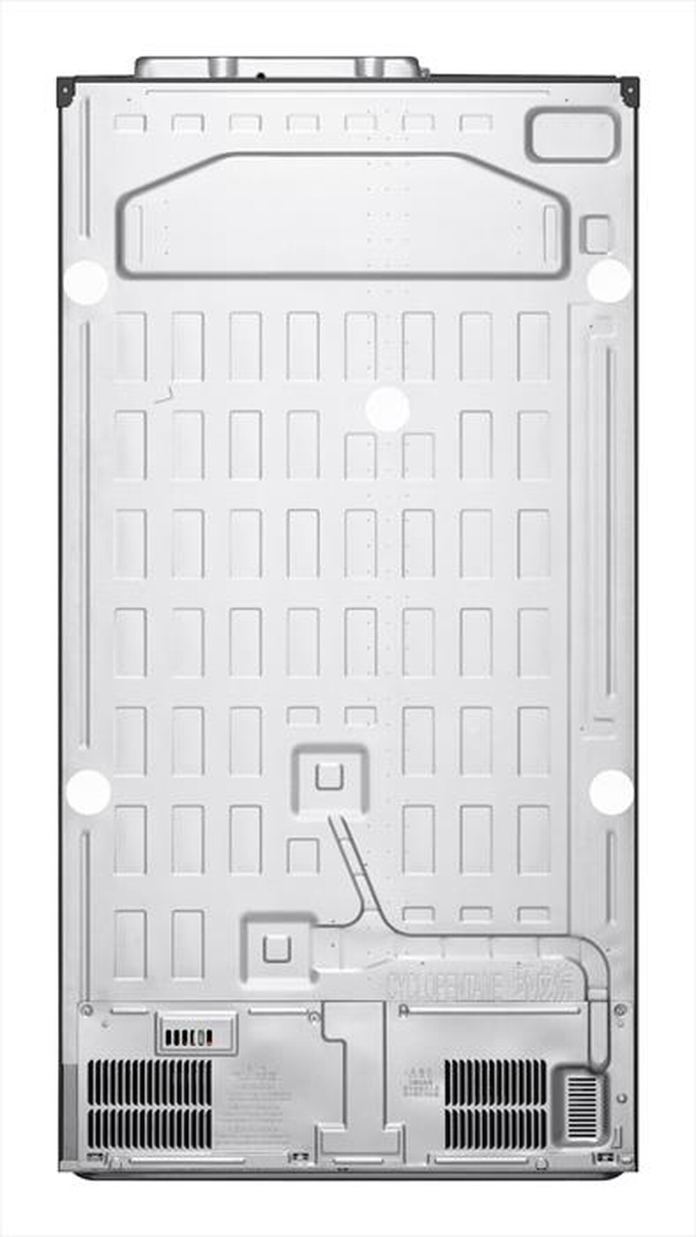 Immagine del prodotto LG - Frigorifero side by side GSXV80PZLE Classe E 635 l-Inox