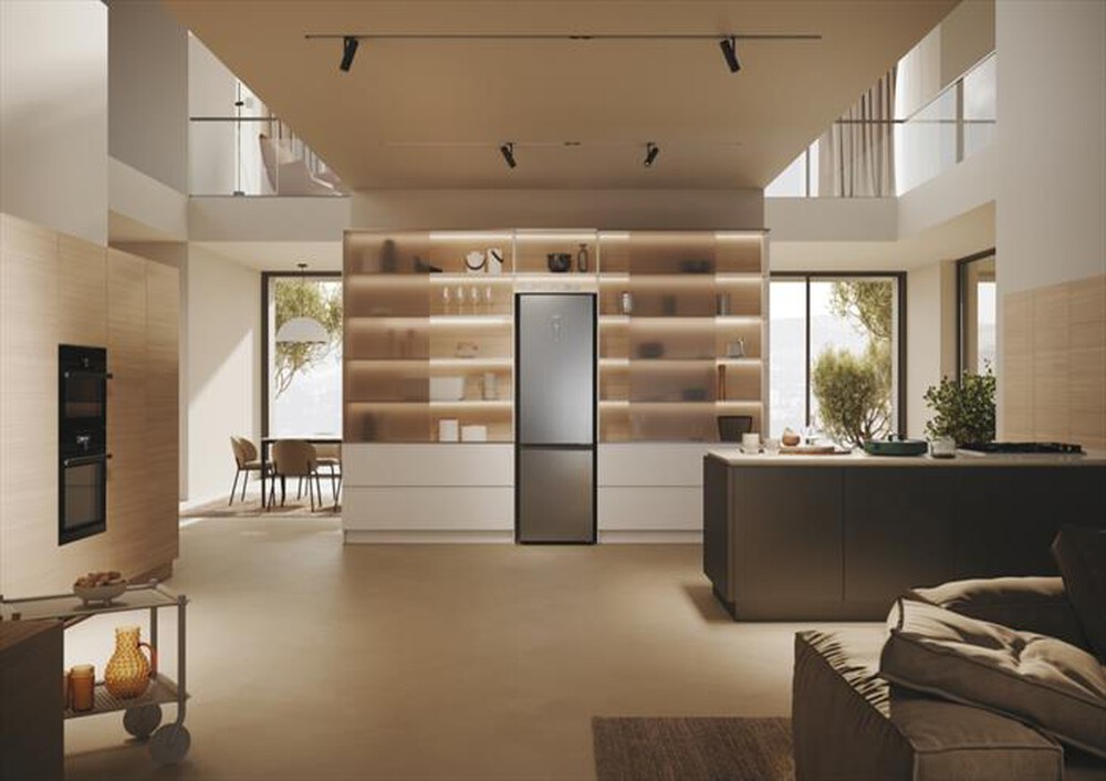 Immagine del prodotto HAIER - Frigorifero combinato HDPW5620BNPK Classe B 409 lt-Acciaio inox