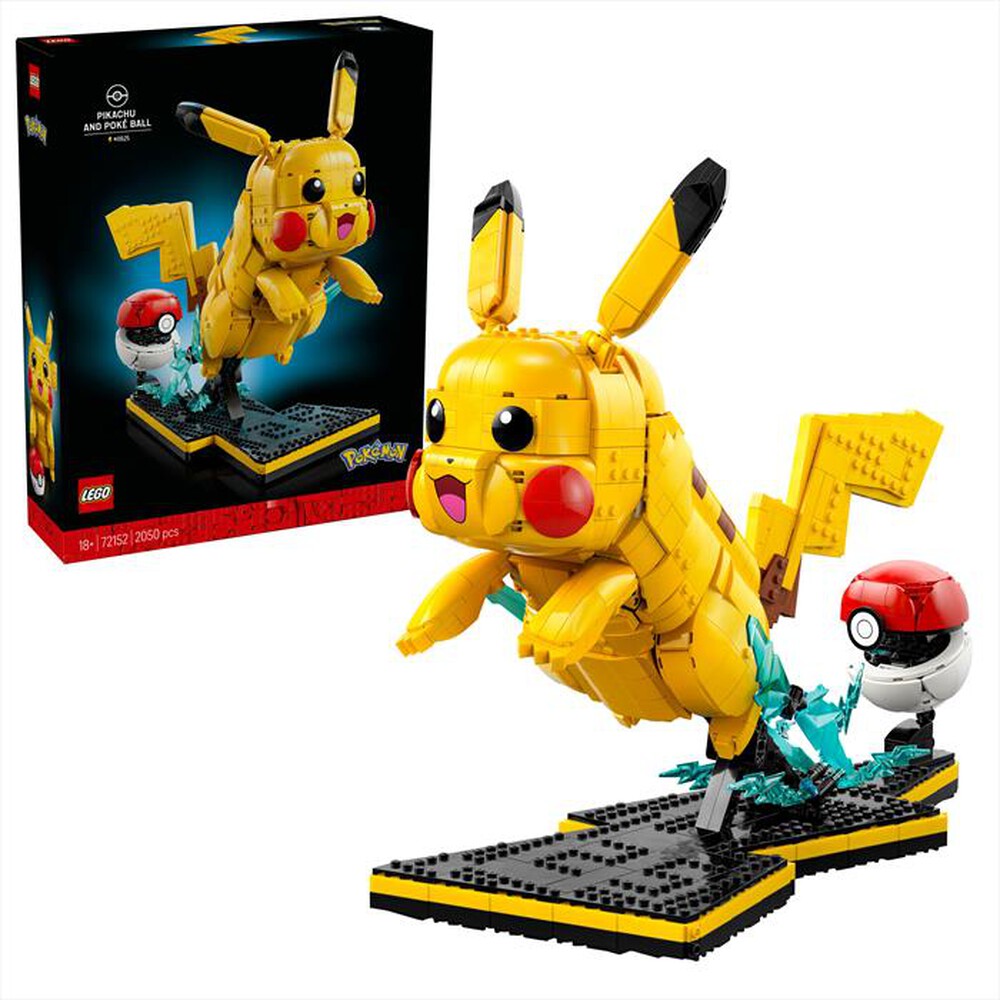 Immagine del prodotto LEGO - POKEMON PIKACHU E POKE' BALL - 72152-Multicolore