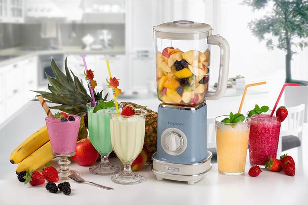 "ARIETE - Frullatore Vintage - 0568/15-celeste"