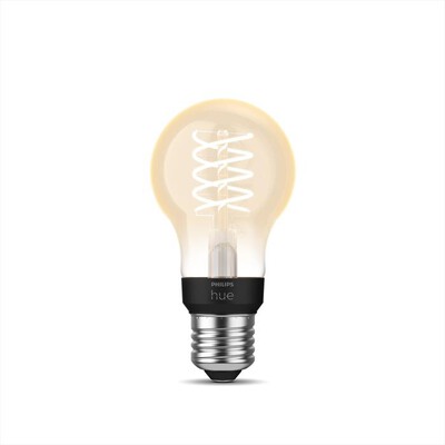 PHILIPS - HUE WHITE FILAMENT LAMPADINA A60 E27 40W-Filament, Luce Dim.